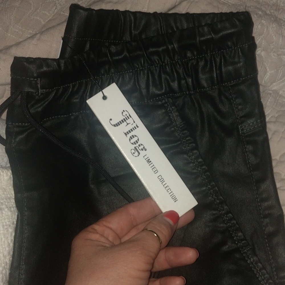 BEVY FLOG NWT Dark Hunter Green Vegan Leather Shely Bevy Flog Size 30 - Picture 3 of 3
